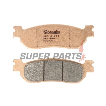 Накладки -BREMBO- 07043XS, Yamaha YP 125R / 250R X-Max (2016)