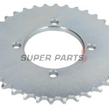 Заден пиньон -JT- JTR834,36, 36 зъба, стоманен, Yamaha BW 80 1986-1988, 1990, PW 80 1983-2010, RD 50/80 1982-1984, RT 100 1990-2000, TT-R 110 2008-2020, TT-R 50 2006-2020, TT-R 90 2000-2008, YB 100 1980-1994