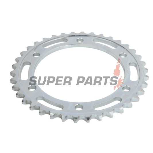 Заден пиньон -JT- JTR859,38, 38 зъба, стоманен, Yamaha FJ 1100 1984-1985, FJ 1200 1986-1997, FZR 1000 1987-1995, FZR 600 1994-1995, FZR 750 1987-1988, 1990-1992, FZS 600 1998-2004, GTS 1000 1993-2000, XJR 1200 1995-1998, XJR 1300 1998-2003