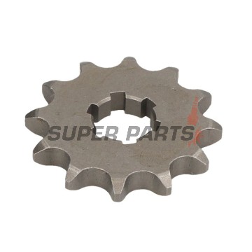 Преден пиньон -JT- JTF1263,12, 12 зъба, Suzuki TF 100/185 1981, TF 125 1979-2011, Yamaha AG 200 1984-2006, RD 125 1982-1987, RT 180 1990-1998, SR 125 1992-2003, TZR 125 1987-1993, XT 125 2005-2007, XT 225 1992-2007, XTZ 125 2002-2004