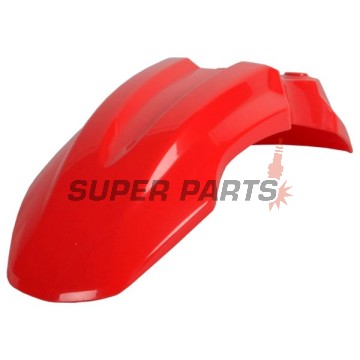 Преден Supermoto калник -POLISPORT- червен, HONDA CRF 50 2004-2023