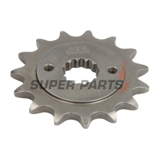 Преден пиньон -JT- JTF1401,15, 15 зъба, Kawasaki KFX 400 2003-2006, KSF 400 2003-2006, Suzuki LT-R 450 2006-2010, LT-Z 400 2002-2016