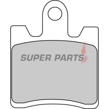 Накладки -FERODO- FDB2085EF, Suzuki Burgman 250 400 / Yamaha FJR 1300 ABS (1998-2009)