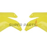 Предни странични пластмаси -POLISPORT- жълти, SUZUKI RM-Z 450 2005-2006