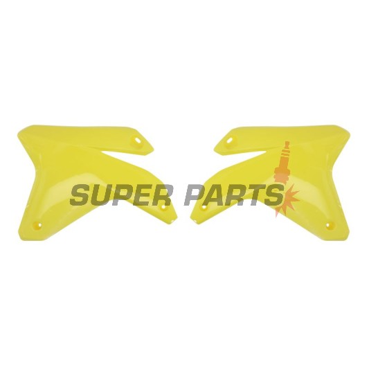 Предни странични пластмаси -POLISPORT- жълти, SUZUKI RM-Z 450 2005-2006