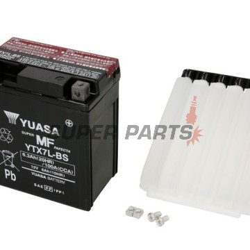 Акумулатор -YUASA- YTX7L-BS, 6Ah 12V