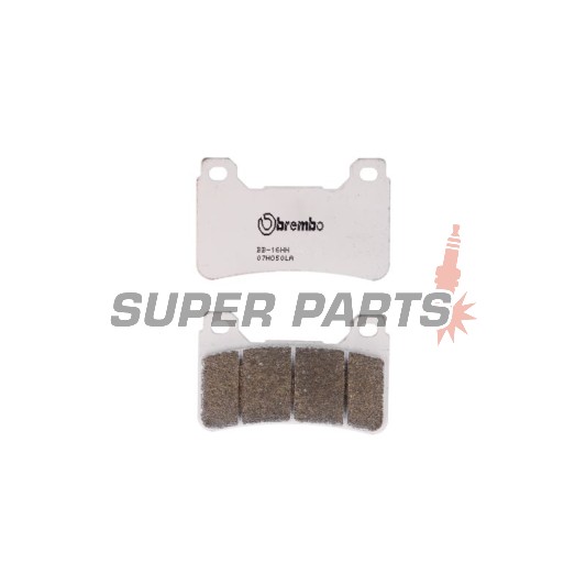 Накладки -BREMBO- 07HO50LA, Honda CBR 600RR, CBR 1000RR Fireblade (2004-2012)