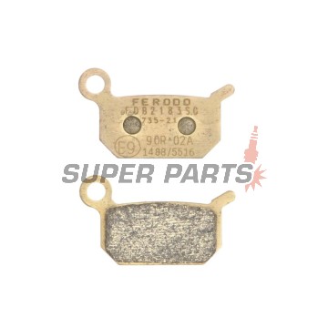 Накладки -FERODO- FDB2183SG, Husqvarna CR/SM 50 2011-2012; KTM GS/MX/SX/SXS 50/65/125 1986-2018; KTM Junior/Senior 50 2001-2003