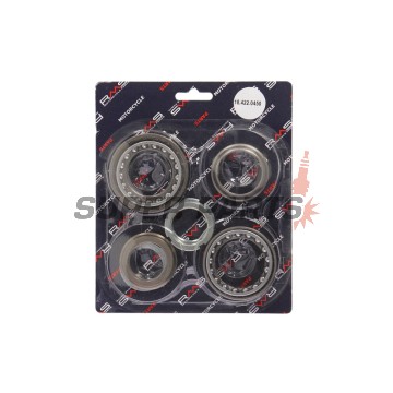 Лагери за предница комплект -RMS- Aprilia Scarabeo 250/400/500 2006-2008, Aprilia Scarabeo 300 2009-2010, Piaggio Beverly 125 2005-2015, Piaggio Beverly 250 2006-2009, Piaggio Beverly 300 2009-2016