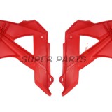 Предни странични пластмаси -POLISPORT- червени, GAS GAS EC 125-450 2010-2011