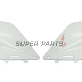 Задни странични пластмаси -POLISPORT- бели, SUZUKI RM 125/250 1996-2000