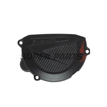 Предпазител за капак на съединителя -POLISPORT- черен, KTM EXC, SX, XC, XC-W 250/300 2008-2012