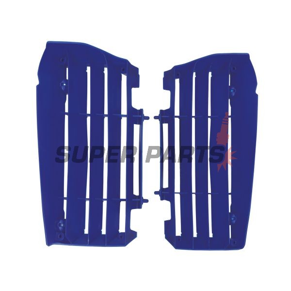 Протектори за радиатор -POLISPORT- син, YAMAHA YZ 125/250 2022-2024