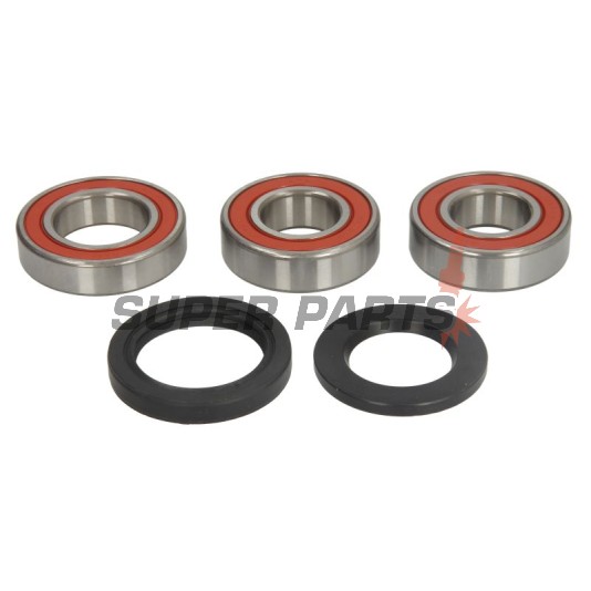 Колесен лагер комплект -TOURMAX- Kawasaki Z 1000 2003-2008, Kawasaki ZX 750 1991-2000, Kawasaki ZX-6R 600 1998-2002, 2007-2011, Kawasaki ZX-6R 636 2002-2006, Kawasaki ZX-6RR 600 2003, 2005-2006, Kawasaki ZZR 600 2005-2008
