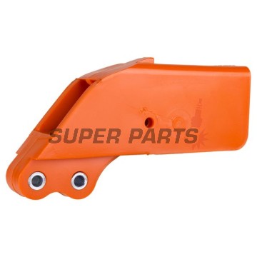 Водач за верига -POLISPORT- оранжев, полиуретан, KTM SX 85 2007-2014