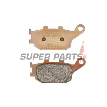 Накладки -FERODO- FDB754ST, Honda Hornet / CBF / CBR Fireblade / VTR, Suzuki V-Strom / Bandit / SV, Yamaha FZ1 / FZ6 / XJ6 / R1 / R6, Kawasaki Versys 1991-2019