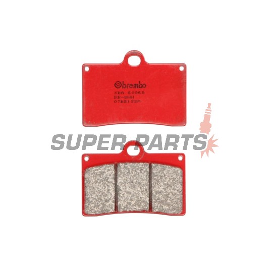 Накладки -BREMBO- 07BB15SA, Aprilia/Beta/Bimota/Cagiva/Ducati/Husqvarna/KTM/Laverda/Moto Guzzi/MZ/MUZ/Norton/Sachs/Yamaha 125-1100cc (1988-2007)