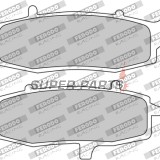 Накладки -FERODO- FDB2048EF, Kawasaki ER-6 / Versys / KLR / VN / Z / Zephyr / ZR-7 650-1600 1996-2007, Suzuki V-Strom / Bandit / GSX 750F / SV 650 / Intruder 600-1500 1998-2015