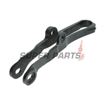 Плъзгач за верига -POLISPORT- черен, полиуретан, KAWASAKI KX 250/450 2006-2008