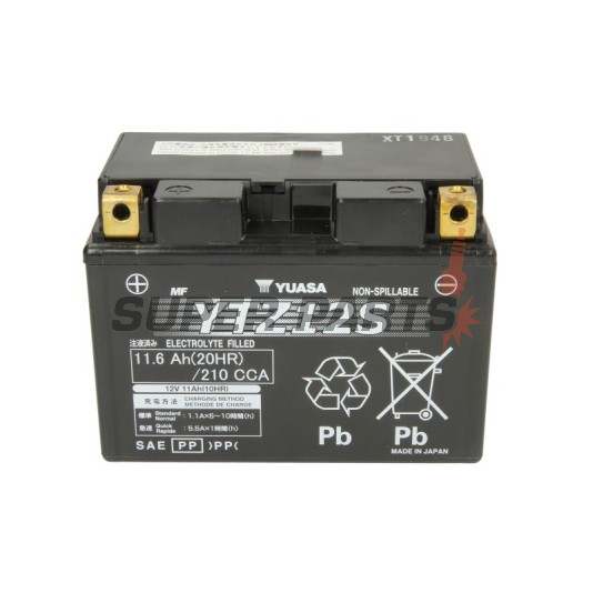 Акумулатор -YUASA- YTZ12S, 12Ah 12V