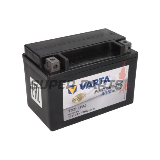Акумулатор -VARTA- YTX9-BS READY, 8Ah 12V