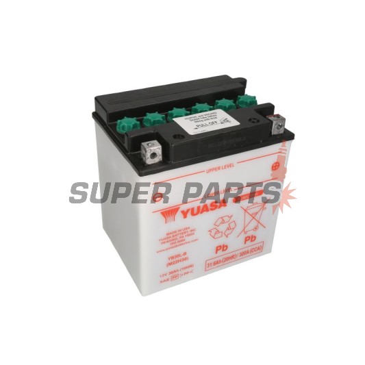 Акумулатор -YUASA- YB30L-B, 32Ah 12V