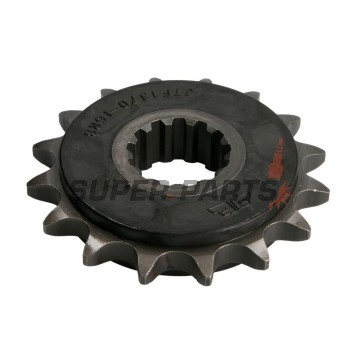 Преден пиньон -JT- JTF1370,16RB, 16 зъба, с гумен демпфер, Honda CB 600 2007-2013, CB 650 2014-2019, CBF 600 2008-2013, CBR 1000 2017-2019, CBR 600 1999-2019, CBR 650 2014-2018, CBR 900 1996-1999, CRF 1000 2015-2019, XL 1000 1999-2013