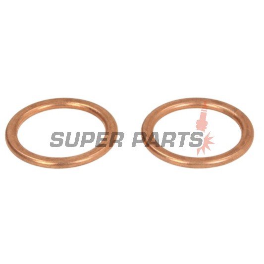 Гарнитура за ауспух -WINDEROSA- Kawasaki EX 250 2008-2012, Kawasaki EX 300 2013-2017, Kawasaki KLE 300 2018-2020