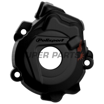 Предпазител за капак на статора -POLISPORT- черен, HUSQVARNA FC; KTM SX-F, XC-F 250/350 2012-2015