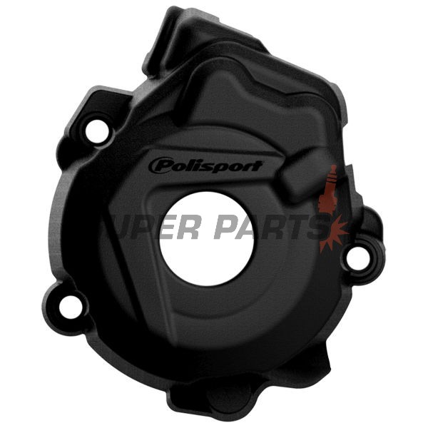 Предпазител за капак на статора -POLISPORT- черен, HUSQVARNA FC; KTM SX-F, XC-F 250/350 2012-2015