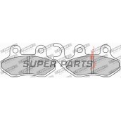 Накладки -FERODO- FDB2190EF, Cagiva Passing/Stella 50-125 1993-1997; Garelli Freeland/Joker/KRS 50-150 2002; Honda Dylan 125 2003-2005; Peugeot Tweet 50-150 2010; PGO T.Rex/PM-X/Charge 50-150 1999-2004; SYM Shark/Red Devil/Jungle 50-125 1997-2005