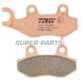 Накладки -TRW- MCB615SI, Aeon Overland 125/180, Arctic Cat DVX 90, Cagiva Canyon/Elefant/Navigator, CAN-AM Commander/Maverick 800/1000, Kawasaki Ninja/Brute Force/Teryx 125-800, Suzuki Burgman/DR Big/LT-R 200-800, Triumph Tiger/Daytona 750-1200, Yamaha YF