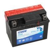 Акумулатор -EXIDE- YTX4L-BS, 3Ah 12V