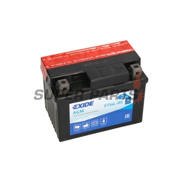 Акумулатор -EXIDE- YTX4L-BS, 3Ah 12V