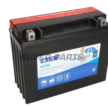 Акумулатор -EXIDE- YTX24HL-BS, 21Ah 12V
