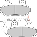 Накладки -FERODO- FDB2190EF, Cagiva Passing/Stella 50-125 1993-1997; Garelli Freeland/Joker/KRS 50-150 2002; Honda Dylan 125 2003-2005; Peugeot Tweet 50-150 2010; PGO T.Rex/PM-X/Charge 50-150 1999-2004; SYM Shark/Red Devil/Jungle 50-125 1997-2005