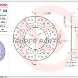 Спирачен диск -BREMBO- 68B40769, Honda CR / CRF / CRM / XL / XLR / XR 50-650 (1983-2010)
