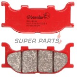 Накладки -BREMBO- 07YA34SA, Yamaha FZ6 600, MT-03 660, SR 125, XJ 600, XJ6 600, XV 125, 250, XVS Drag Star 125, 250, 1100, YP Majesty 250, 400 (1995-2012)