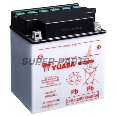 Акумулатор -YUASA- YB30CL-B, 32Ah 12V