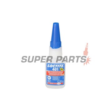 Лепило -LOCTITE- 401, секундно, универсално, 20g
