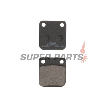 Накладки -FERODO- FDB250EF, Daelim Delfino/NS/Otello/S2/S-Five/History 50-250 1996-2010; Honda CG/CRF 125-150 2003-2016; Kawasaki Eliminator/KLX/KX/KVF/Prairie/Z 65-400 1997-2020; Suzuki DR 125/200 1985-2017; Yamaha YFM Big Bear 350 1999