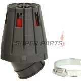 Въздушен филтър -VICMA- VIC-574, 39/45mm връзка, 45°, черен - универсален