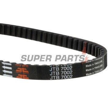 Ремък -JT- JTB7002, 737x18mm, SYM Jet 50 1999-2015, Jungle 50 1999-2000, Mask 50 2000-2004, червен Devil 50 1999, RS 50 2006