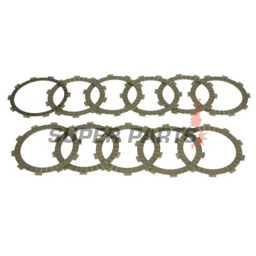 Съединител комплект (дискове) -TRW- MCC702-11, Ducati 848 / 848 Evo (2008-2013), GT1000 (2008-2009), Multistrada 1100 / 1100S (2007-2009), Panigale 899 (2013-2015), Streetfighter 848 (2012-2015)