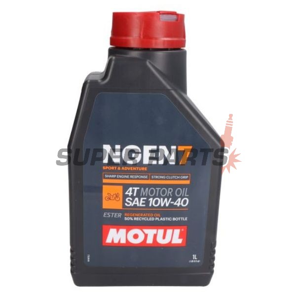 Двигателно масло -MOTUL- 10W40, пълна синтетика, 1L