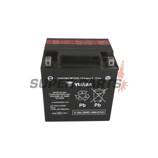 Акумулатор -YUASA- YIX30L-BS, 31.6Ah 12V