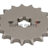 Преден пиньон -JT- JTF1263,17, 17 зъба, Suzuki TF 100/185 1981, TF 125 1979-2011, Yamaha AG 200 1984-2006, FZR 250 1989-1991, RT 180 1990-1998, SR 125 1995-2003, TZR 125 1987-1993, XT 125 2005-2007, XT 225 1992-2007