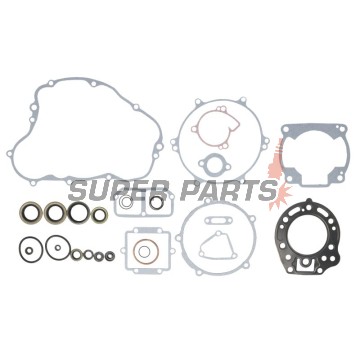 Пълен комплект гарнитури за двигател -WINDEROSA- Kawasaki KDX 200 1989-1990, 1993-1994