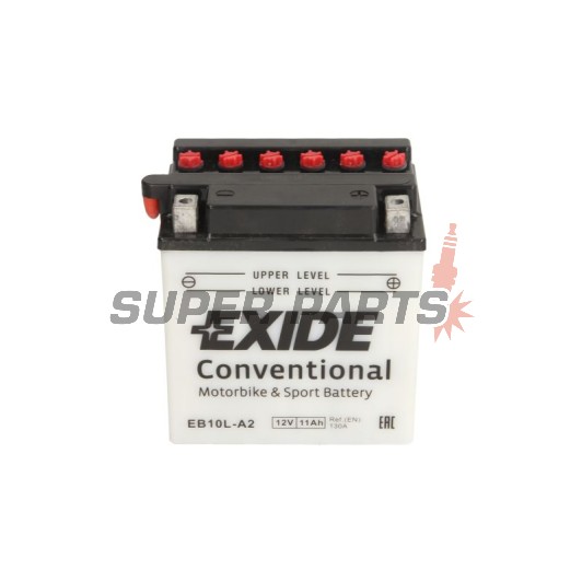 Акумулатор -EXIDE- YB10L-A2, 11Ah 12V