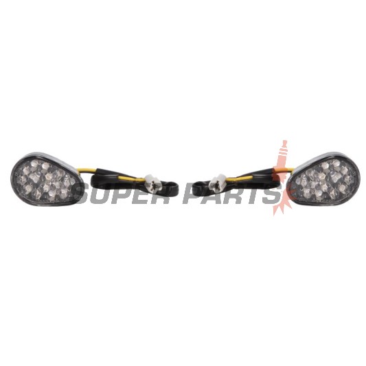 Комплект мигачи -VICMA- предни, YAMAHA FZ6, YZF-R1, YZF-R6 600/1000 2007-2012
